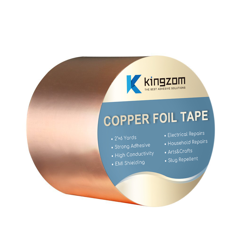 Copper Foil Tape Stained Glass with Conductive Adhesive Designed For  Guitarists and electronics EMI - Adhesive Die Cut Solution